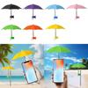 Suction Cup Holder Mini Phone Umbrella Anti-Glare Sunshade Mobile Phone Umbrella  Home Decor