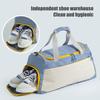Unisex Gym Bag Duffle Bag with Shoe Compartment Wet Pocket Weekender Tote Overnight Duffel for Travel Sports Fitness Workout Swimming