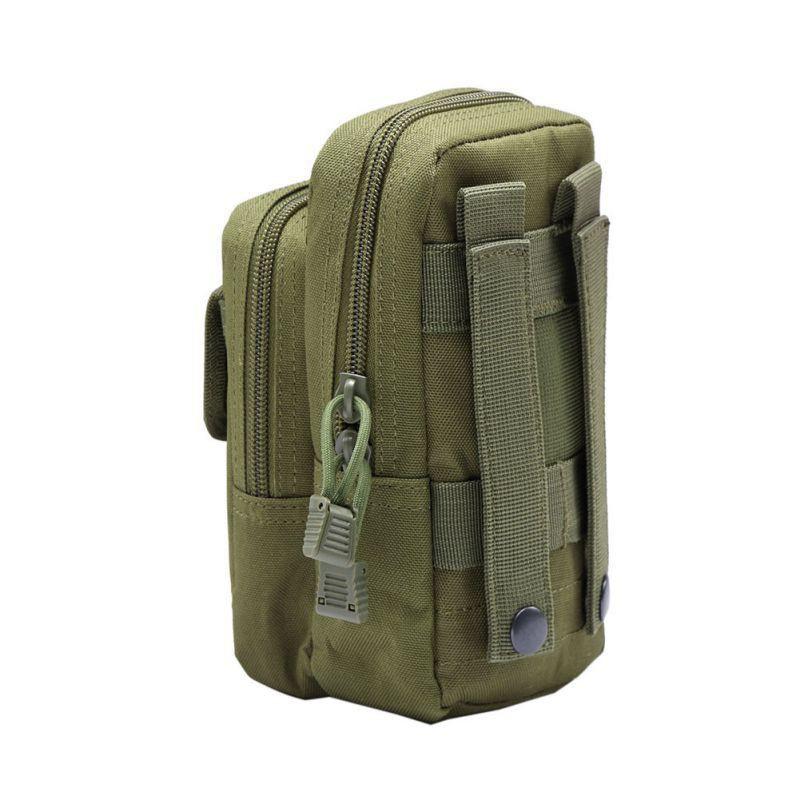 Outdoor-Bauchtasche Hängend Militärfan Sportgürtel Tragen Wechsel 5,6-Zoll-Mobiltelefon