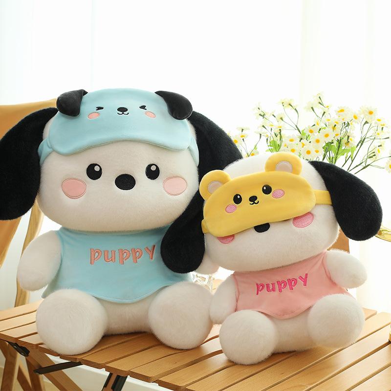New Eye Mask Pacha Dog Plush Toy Doll Puppy Doll Throw Pillow Doll