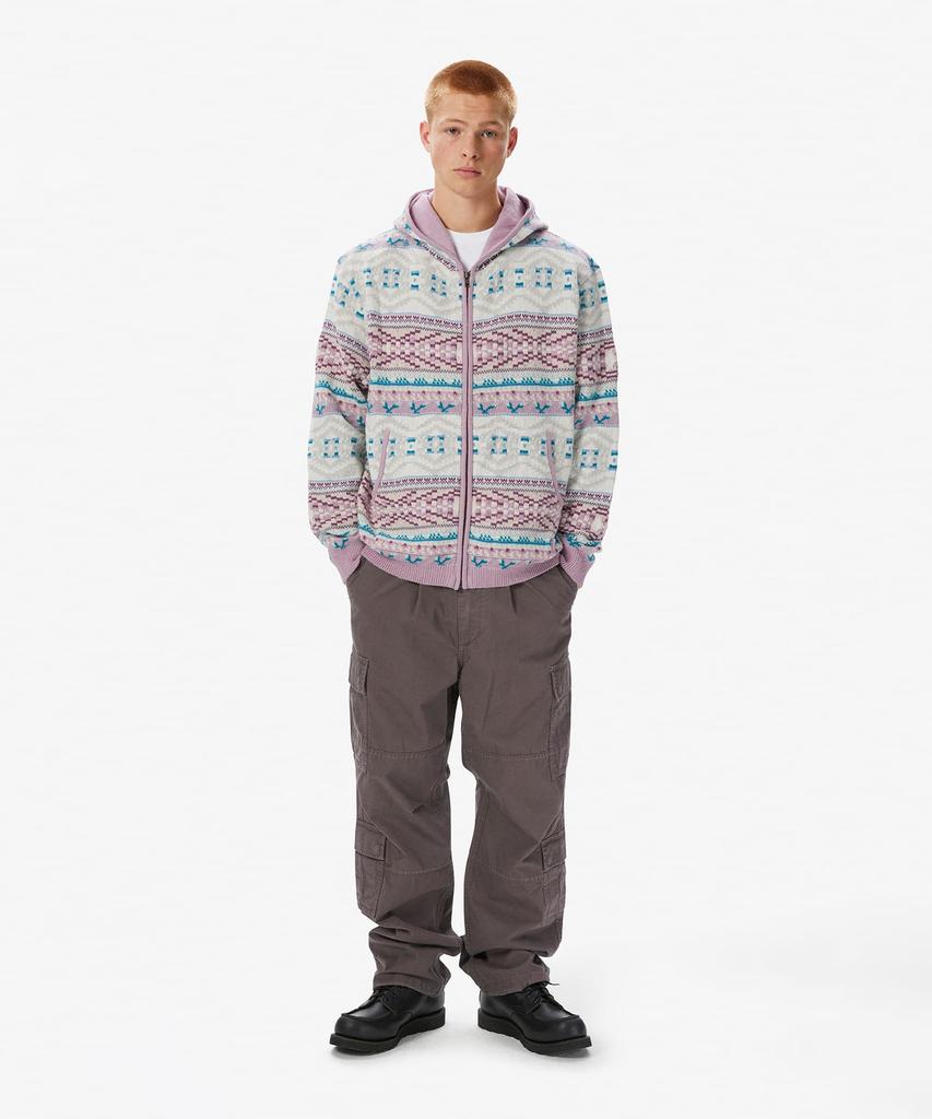 Thisisneverthat Kapuzenpullover mit Reißverschluss Rosa