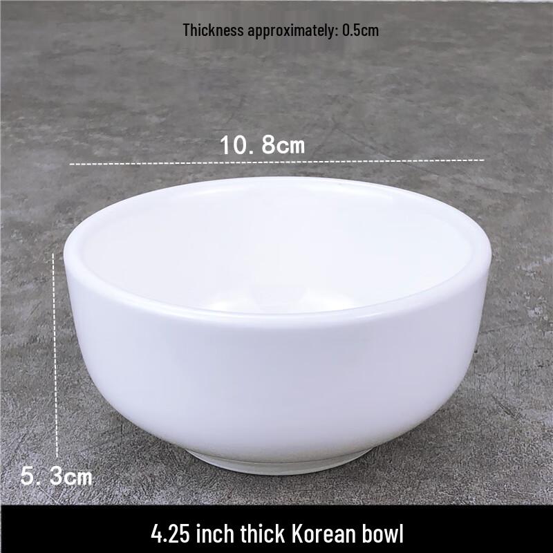 Pure White Ceramic 3-Piece Dinnerware Set