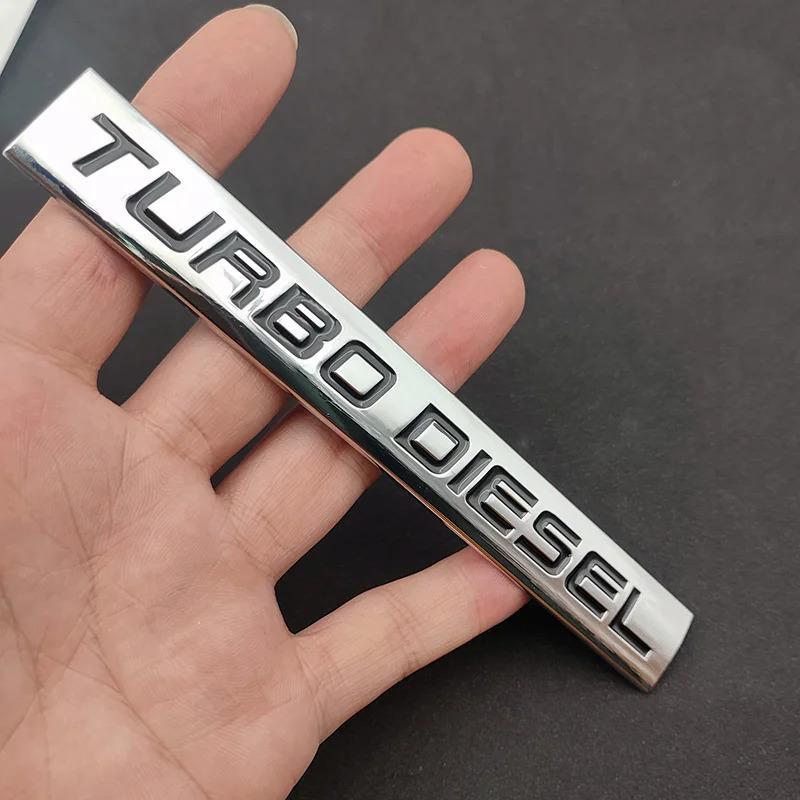 Logo Emblema Logo Cromato Metallo 3D Portellone Posteriore Auto Turbo Diesel Adesivo RAM 2500 Decalcomania Carrozzeria Adesivi Adesivi Accessori