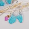Diy Butterfly Wing Earrings Pendant Silicone Molds With Hole Jewelry Keychain Necklace Charms Ornament Epoxy Resin Casting Mould