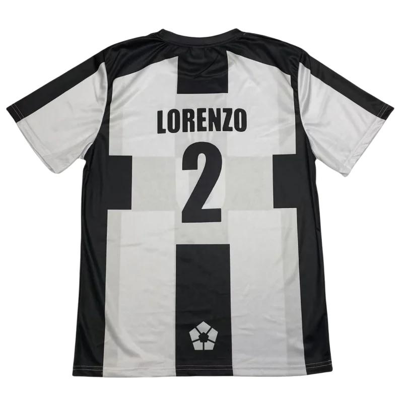 Anime Don Lorenzo Shirt Cosplay Costumes UBERS Team Football Jersey #2 Lorenzo Shirts Shorts Set 3D Printing