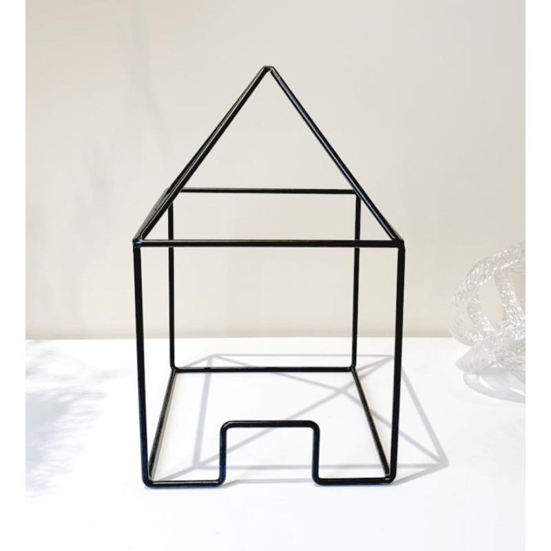 

Современные скандинавские металлические украшения Архитектурная модель Геометрические орнаменты Модель витрины магазина одежды Комната Креативные железные художественные украшения