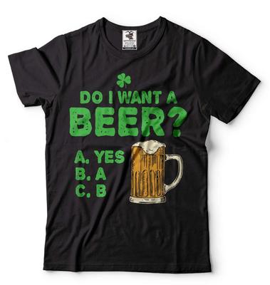Mens Funny Beer Choice St Patrick's Day Tee Shirt Irish Holiday Gift Tee For Him