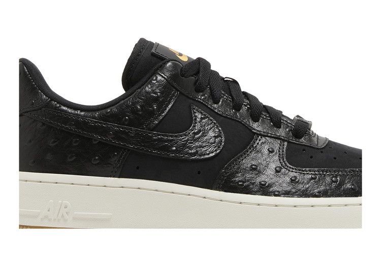 Nike Air Force 1 Low '07 Black Ostrich Gum (Women's)