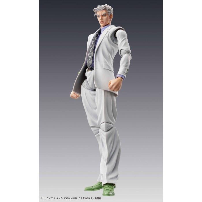 Medicos Entertainment Super Action Statue JoJo's Bizarre Adventure Part 4 Yoshikage Kira, Approx. 145mm PVC/ABS/Nylon Painted Action