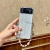 Luxury Korean-Style Samsung Z Flip Foldable Screen Case – Compatible with Z Flip 3/4/5/6