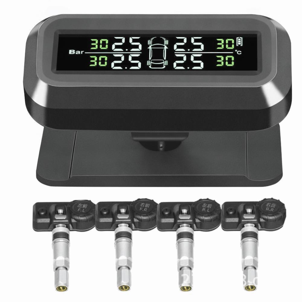 Digital Display Tire Pressure Monitoring System Tire Pressure Monitor Vehicle Monitoring