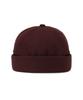 Eondeokeonteulol Vintage Cotton Brimless Cap Mold Cap / Vntg / Wine