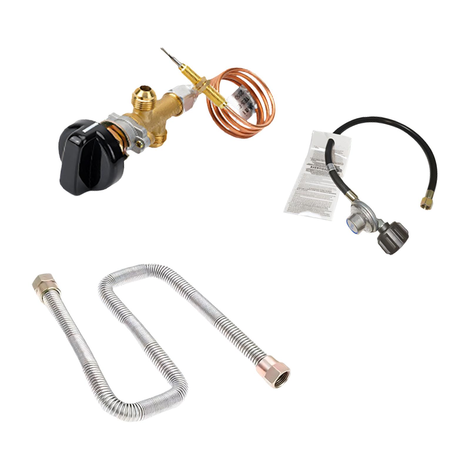 Fireplaces Valves Set Flame Failure Device Gas Fireplaces Control Valves Fire Replacement Part for Gas Appliances Enduring