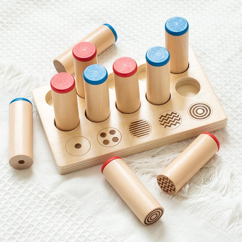 

Wooden Sensory Aids: Cognitive & Auditory Training Sticks for Early Education