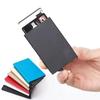 Anti-Theft Id Credit Card Holder Porte Carte Thin Aluminium Metal Wallets