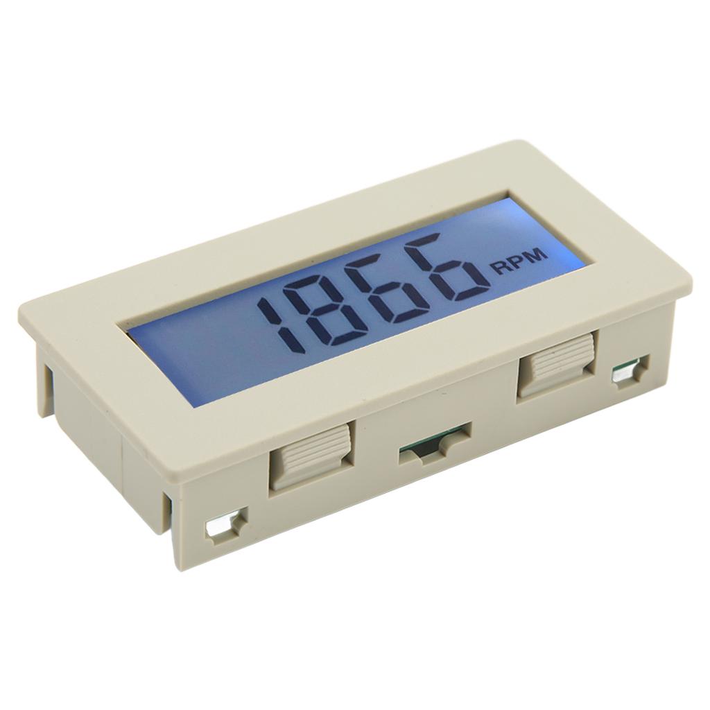 Motor Tachometer 10 To 9999 LCD Display Accurate Measurement RPM Tachometer with Hall Sensor DC8‑24V