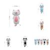 Cat With Sleeping Drooling While Lying Down Resin Ornaments For Gift And Decor