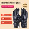 USB Rechargeable Heated Touchscreen Cycling Gloves for Men and Women