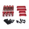 Metal Shock Absorber with 4pcs for MN D90 D91 D96 MN98 MN99S 1/12 RC Crawler Model Car Upgrades