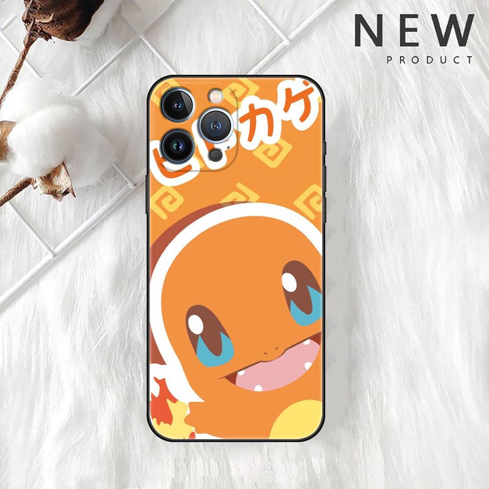 Χαριτωμένη θήκη Pokemon EEvee για Apple iPhone 13 Pro Max 12 11 Mini X XS XR SE 2020 7 8 Plus 6 6S 5 5S Μαλακό κάλυμμα τηλεφώνου TPU Funda Sac