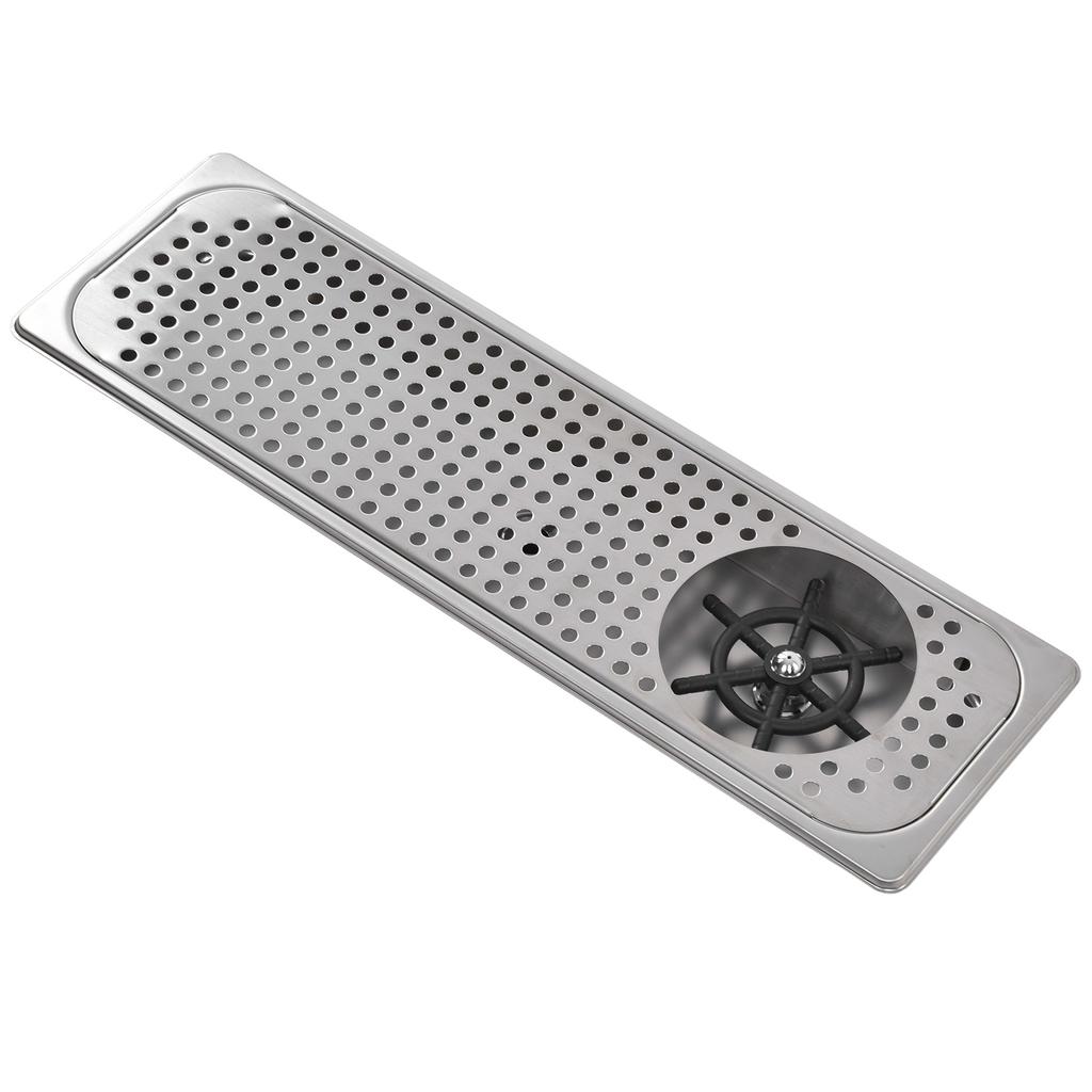 Automatic Cup Washer Stainless Steel Sink Embedded High Pressure Fast Flushing for Bar G1Celsius2in