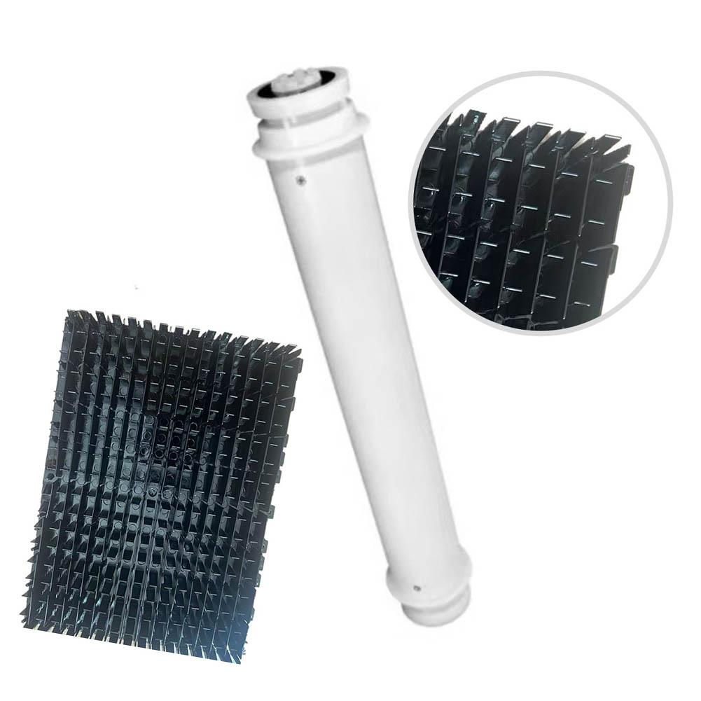 Set of Roller Brush RCX26008 and Wheel Tube RCX26003 for Hayward forTIGERSHARK Robotic Cleaners RC9955gr RC9990gr