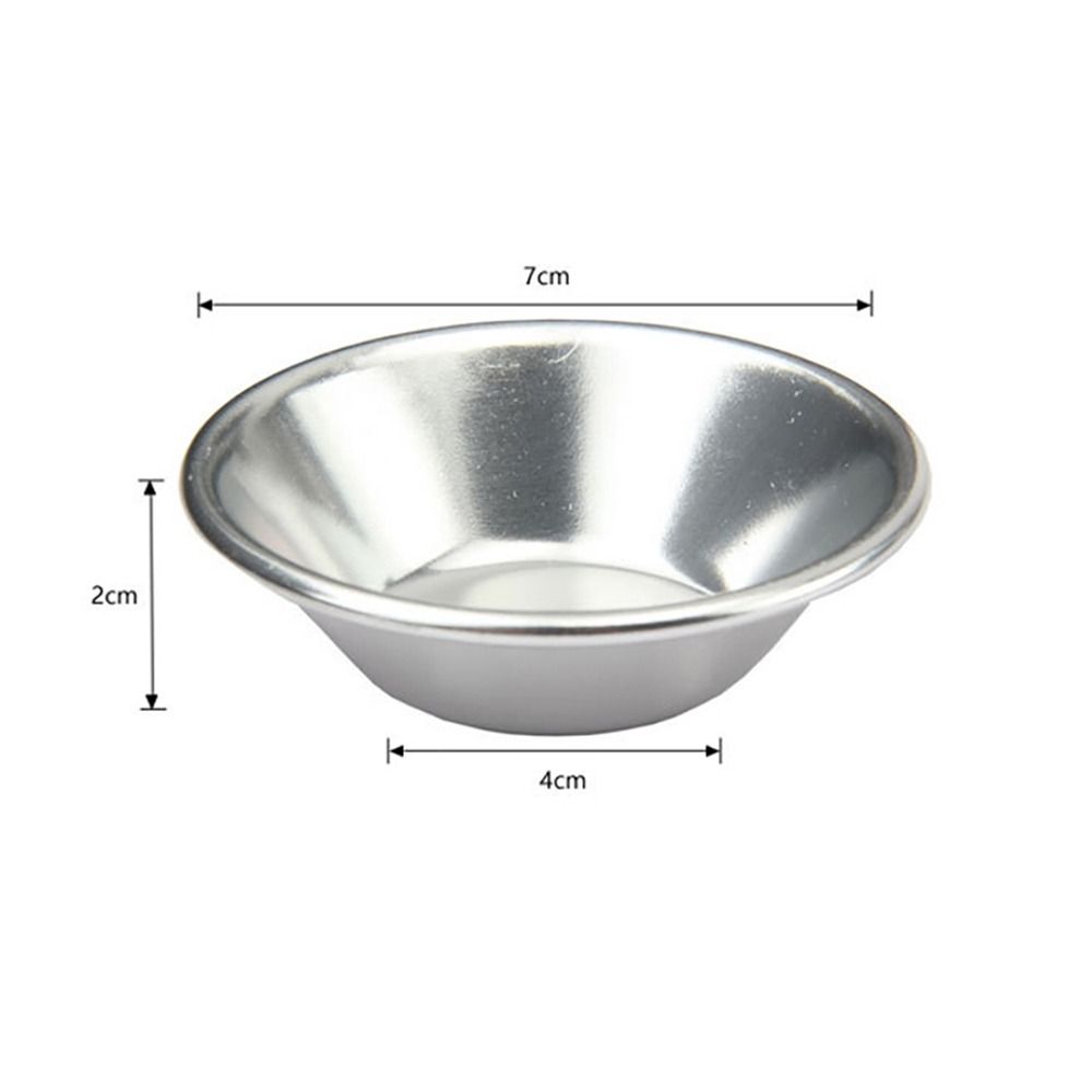6Pcs Pastry Dessert Egg Tart Mould Baking Oven Pan Egg Tart Cup Durable Baking Mold