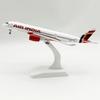 Plane Model Airplanes Airbus A350 20cm Aircraft Model India Air Metal Replica Alloy Material Aviation Simulation Decoration