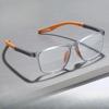 1pcs Sports Style Color-Changing Reading Glasses Set Classic Frame Design with Enhanced Pochromic Lenses