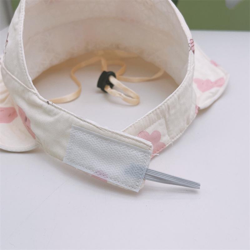 Kids' Cartoon Sun Visor: Breathable Spring/Autumn Sun Protection Hat for Girls