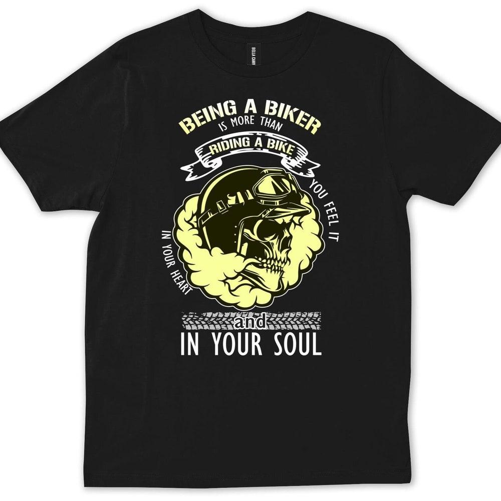 Biker T-shirt, I m A Rider, I Live To Ride T-shirt, Gift Idea for Biker, Funny Motorcycle Shirt Collection, Biker Shirt, Sizes Up to 3XL XL