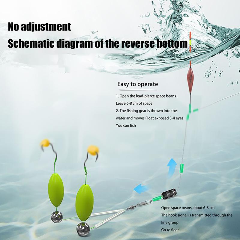1 Pcs Double Hook Fishing Hair Rigs Hook Suspension Anti Bottom Carp Fishing Hook Pesca Ready Made Carp Rigs Fishing Lure