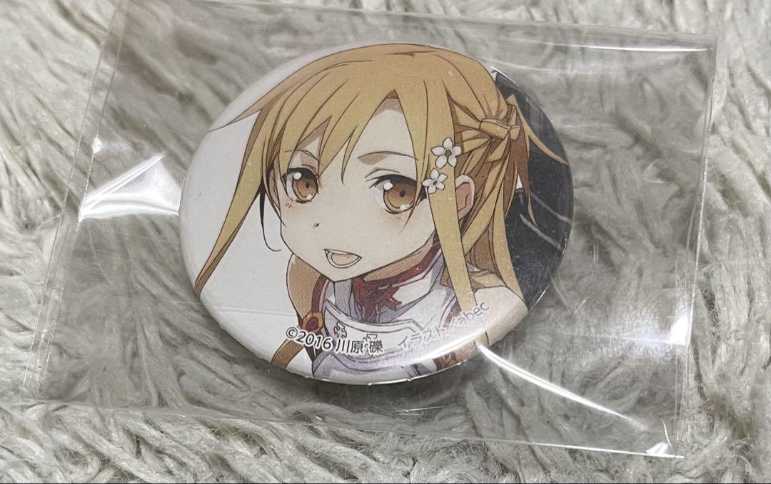 

[USED] SAO Asuna abec Artbook Release Commemorative Can Badge