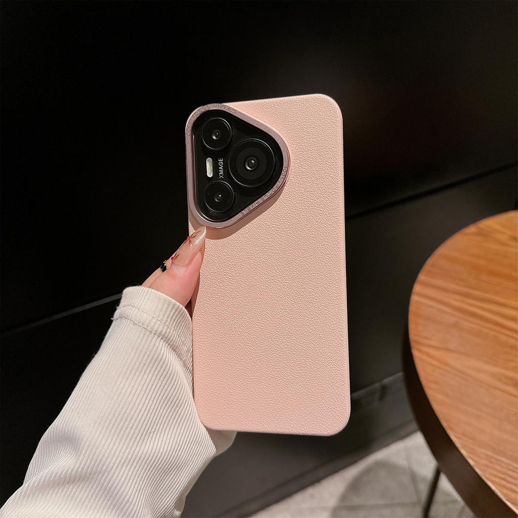 Handyhülle mit großem Loch und Litschi-Muster ist geeignet für Honor magic7pro, die geeignet ist für Honor magic7 Trend Vollschutz.