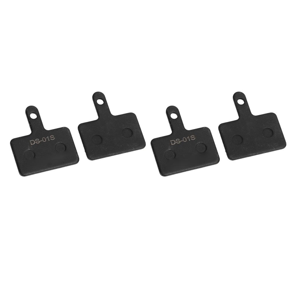 2 Sets Bike Disc Brake Pads High Sensitivity Balanced Rebound Semimetal Lightweight Portable Brake