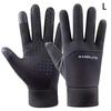 1Pair Winter Cycling Gloves Men Gloves Touch Screen Windproof Sports Gloves Warm Thermal Running Ski Cycling Gloves