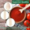 50/100Pcs Disposable Wooden Spoons Tasting Sampling Spoons Yogurt Ice Cream Spoon Dessert Forks Spoons Wedding Party Tableware