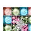 Christmas Tree Ornaments Charm Pendants Craft Balls Set Xmas Decor for