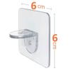 10pcs Adhesive Shelf Support Pegs Shelf Support Adhesive Pegs Closet Cabinet Shelf Support Clips Wall Hangers Strong Holders
