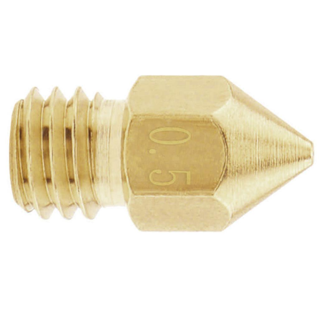 1 Stück 0,2/0,3/0,4/0,5/0,6/0,8/1 mm 3D-Drucker Messingdüse passend für Creality CR-10/Ender 3 5, MK8 Extruderdüsen