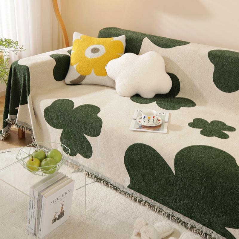 

Чехол для дивана, полотенце, ткань, подушка для дивана, Four Seasons, универсальный, с высоким чувством, с полным покрытием, универсальный, нескользящий, устойчивый к царапинам 180*130