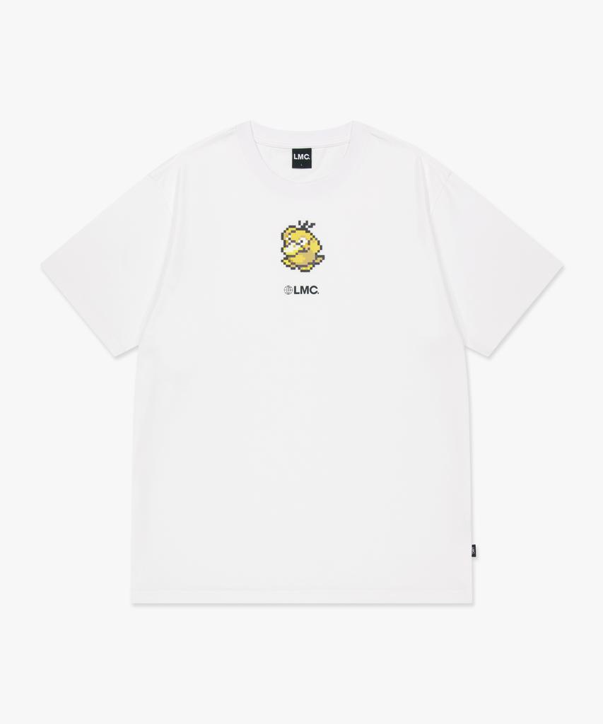 LMC Pokémon Pixel Art Dot Eyes Club Tee White