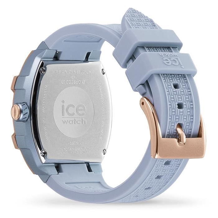 Ice Watch - Women's - 022860 - Blue Silicone - 5 Atm - Quartz - Mineral Glass - Analog