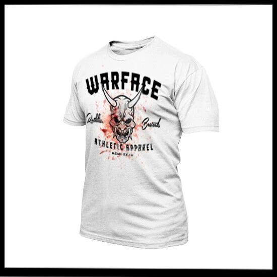 

Military Fitness Gym Motivation T-Shirt Warface Conqueror Quote Jiu Jitsu Boxing 2XL