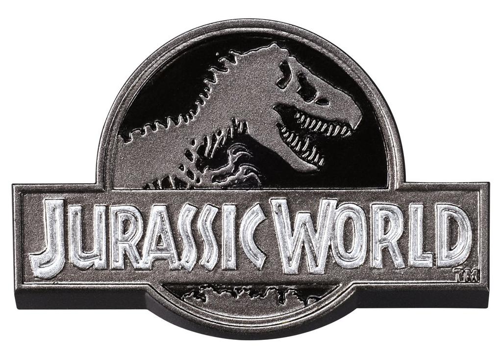 Metacolle Jurassic World Logo Collection Dark Gray