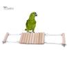 Puntos Chew Toy Pet Small Hamster Birds Parrot Wooden Hanging Swing Hammock Stand Cage