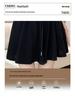 Women's Summer 2025 High-Waisted Wide-Leg Ballet Style Drawstring Shorts
