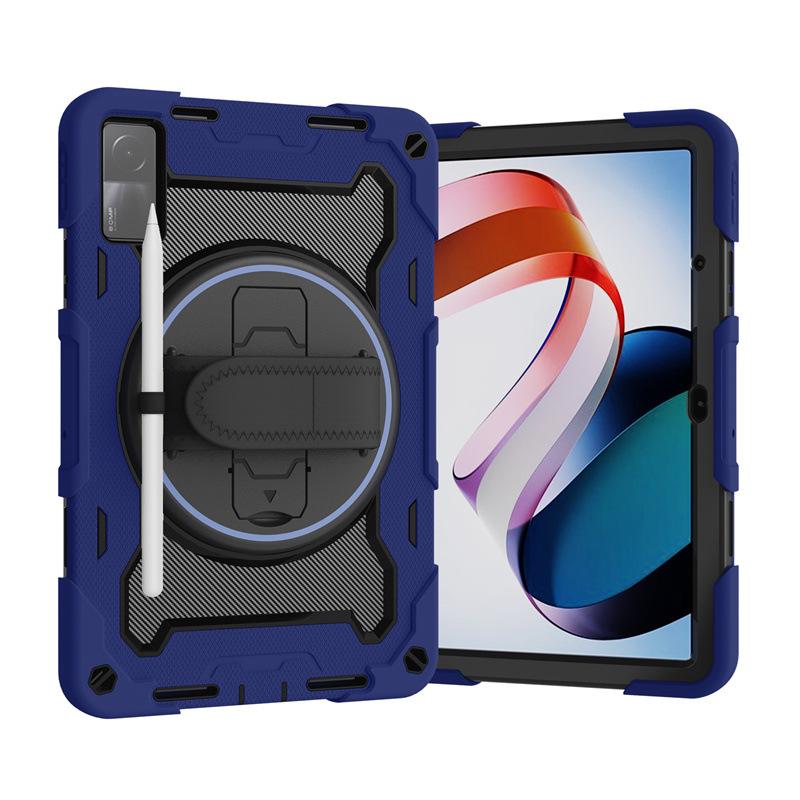 Buntes Silikon-Armband Handheld-Ständer-Hülle für Xiaomi Redmi Pad 10.6 und Pad 5