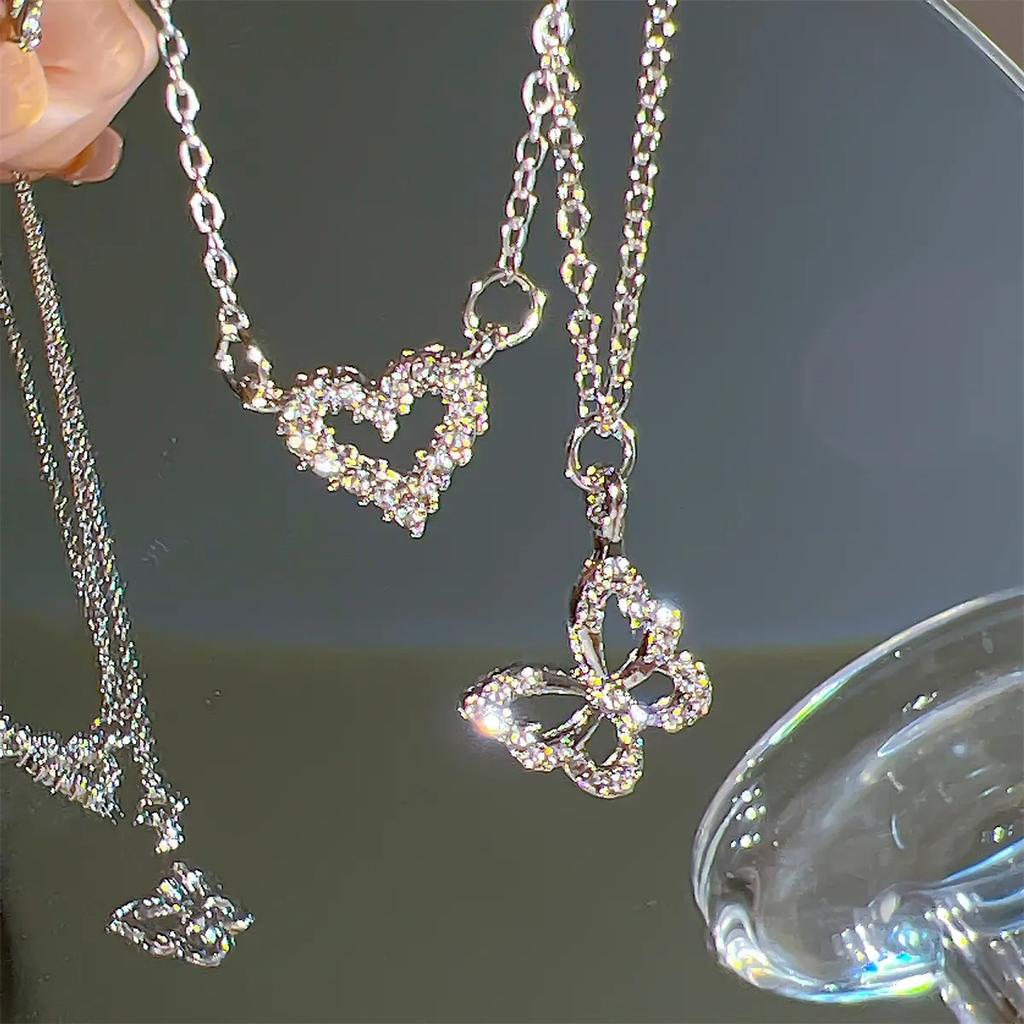 Collana Con Ciondolo Cuore In Oro 14K Placcato Design Raffinato Minimalista Gioiello Religioso Donna Da 7,64 € | DHgate