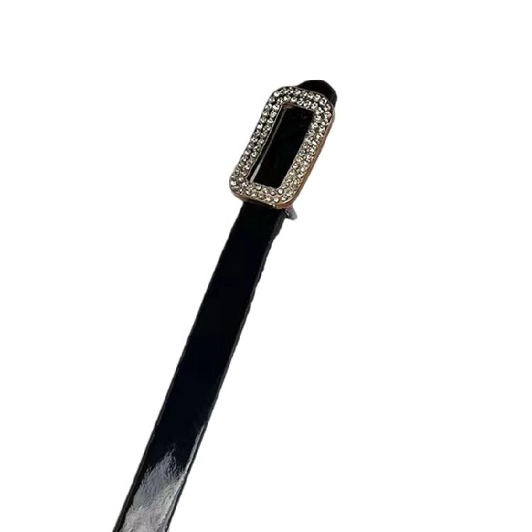 

PU Leather Thin Girdle Belt Fashionable Women s Dress Decorative Waistband for Offices, Casual, and Formal Event чорний